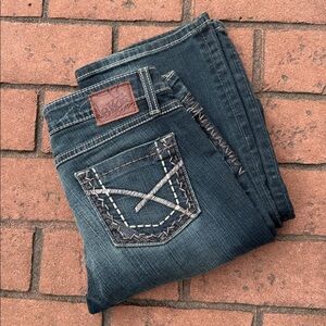 BKE Stella Boot Cut Blue Jeans BK40115R Women's Size 28
